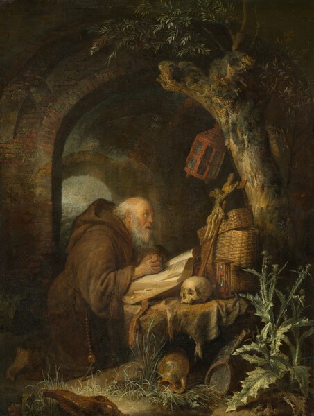 Gerrit Dou, The Hermit