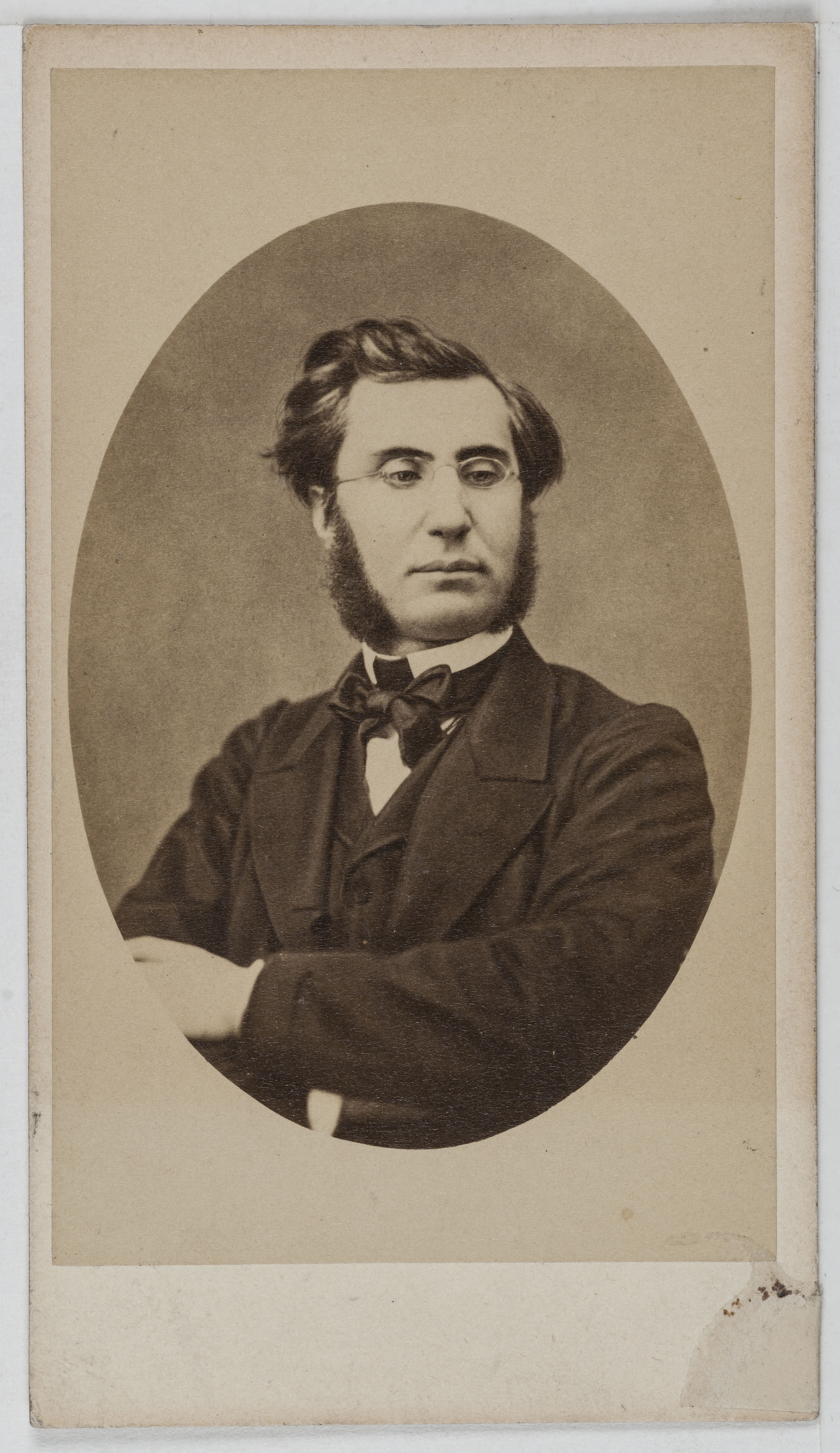 Anonyme, Portrait d'Emile Ollivier (1825-1913), avocat, homme politique et écrivain.