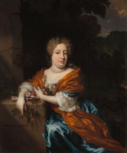Nicolaes Maes, Portrait of Petronella Dunois