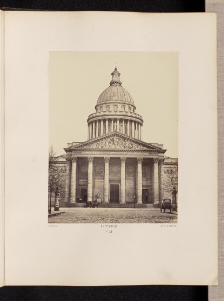 Édouard Baldus, Panthéon (No. 24)