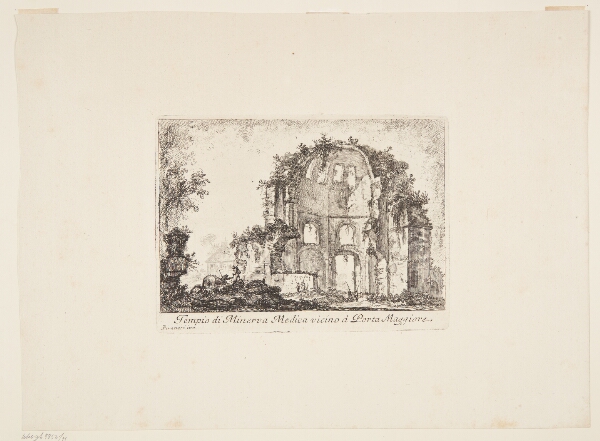Giovanni Battista Piranesi, Tempel for Minerva Medica nær Porta Maggiore