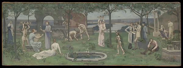 Pierre Puvis de Chavannes, Inter artes et naturam (Between Art and Nature)