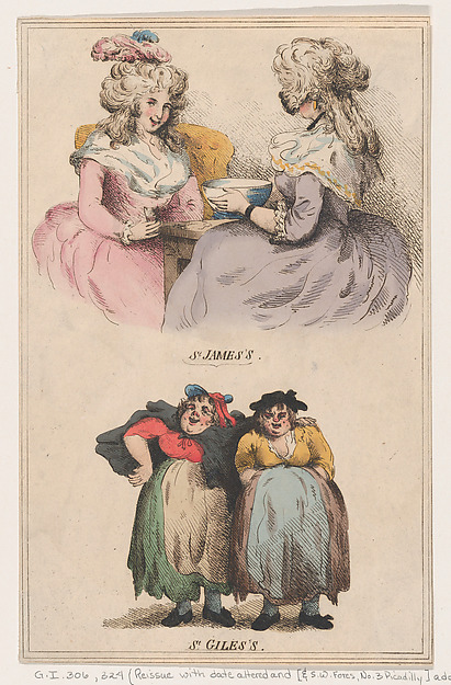 Thomas Rowlandson, St. James's and St. Giles's