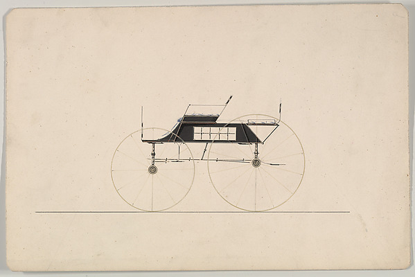 Brewster & Co., Design for Trap/Shifting Seat Game Wagon