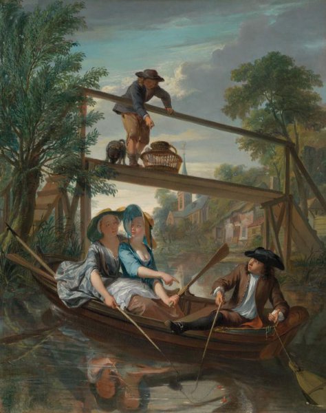 Nicolaas Verkolje, De hengelaars