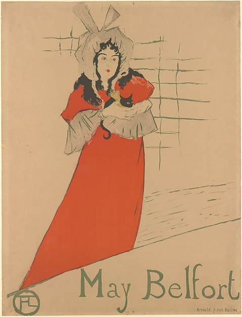 Henri de Toulouse-Lautrec, May Belfort