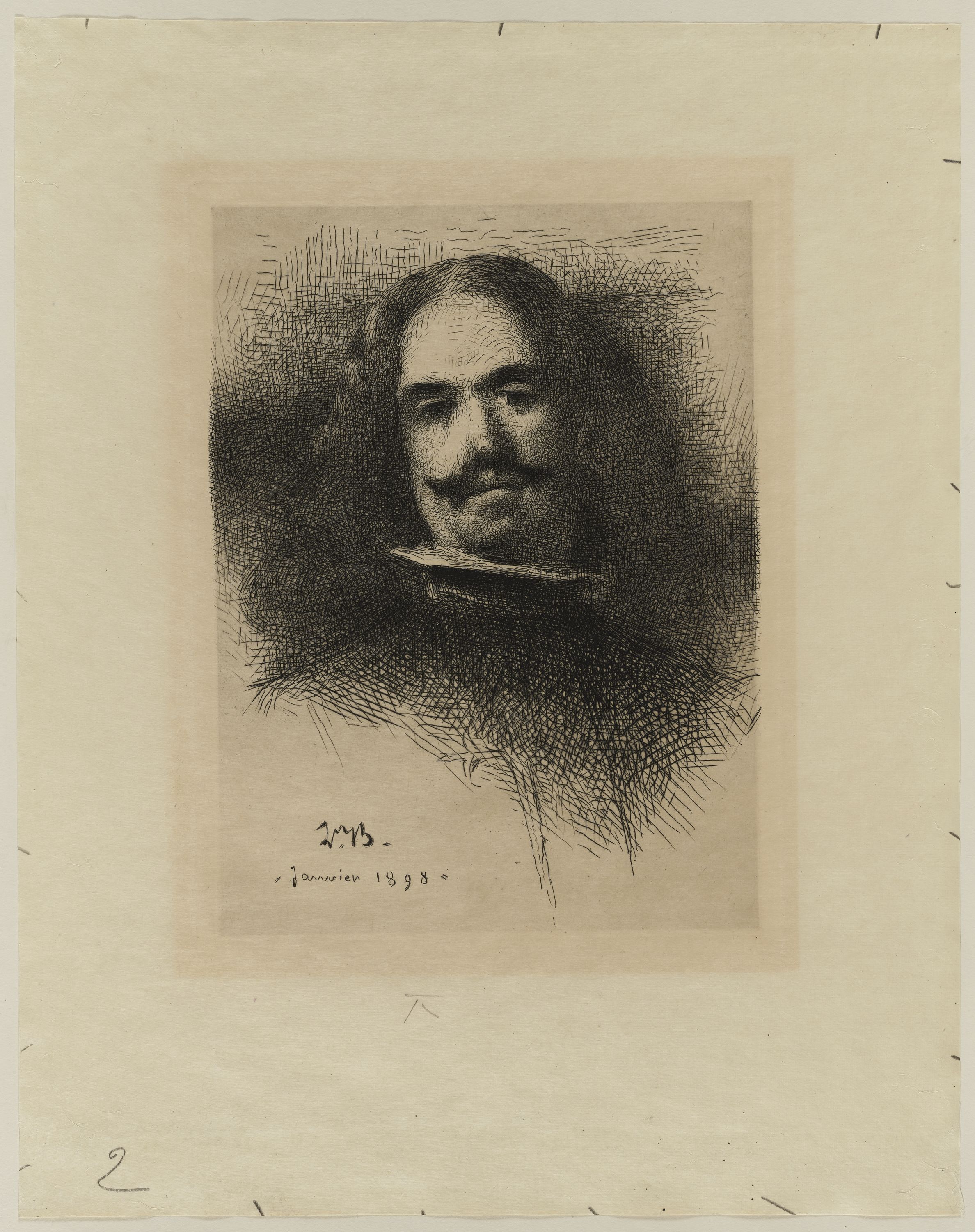 Léon Bonnat, Portrait de Vélasquez d'après les Ménines de Vélasquez (IFF 9)