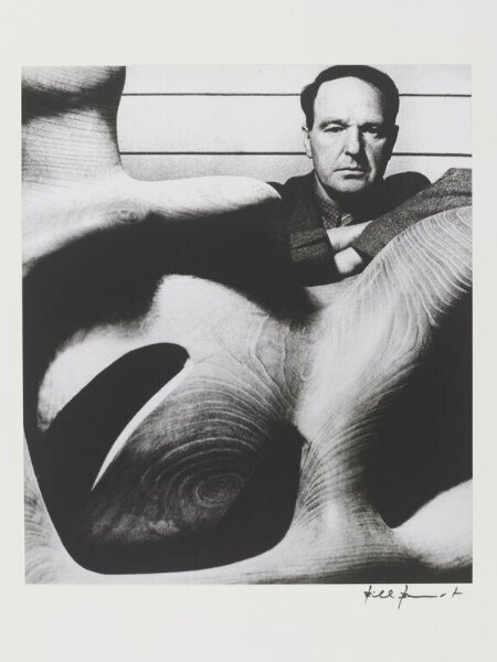 Bill Brandt, Henry Moore in his Studio at Much Hadham, Hertfordshire