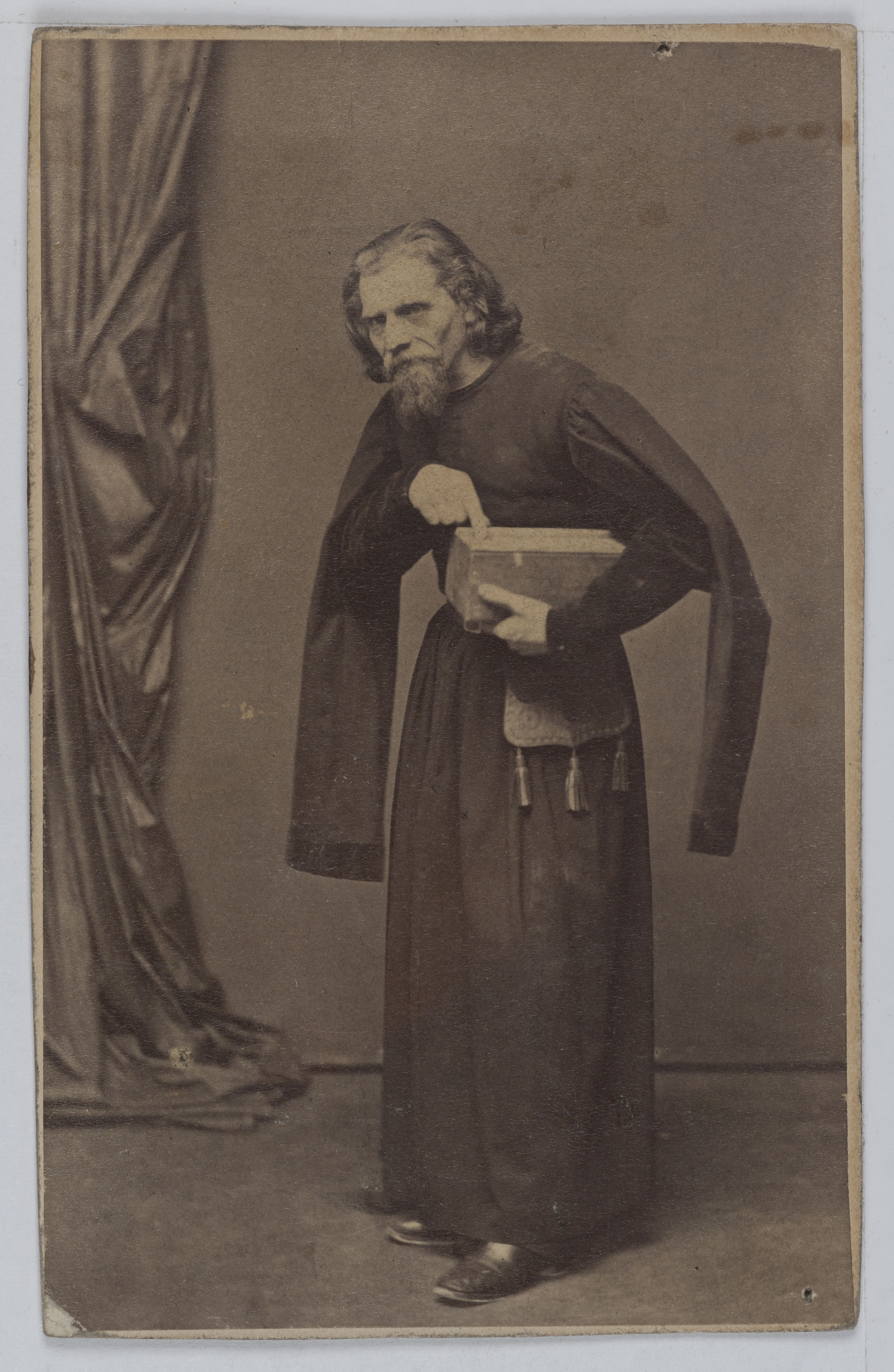 Anonyme, Portrait d'Antoine Renard (1825-1872), ténor d'opéra.