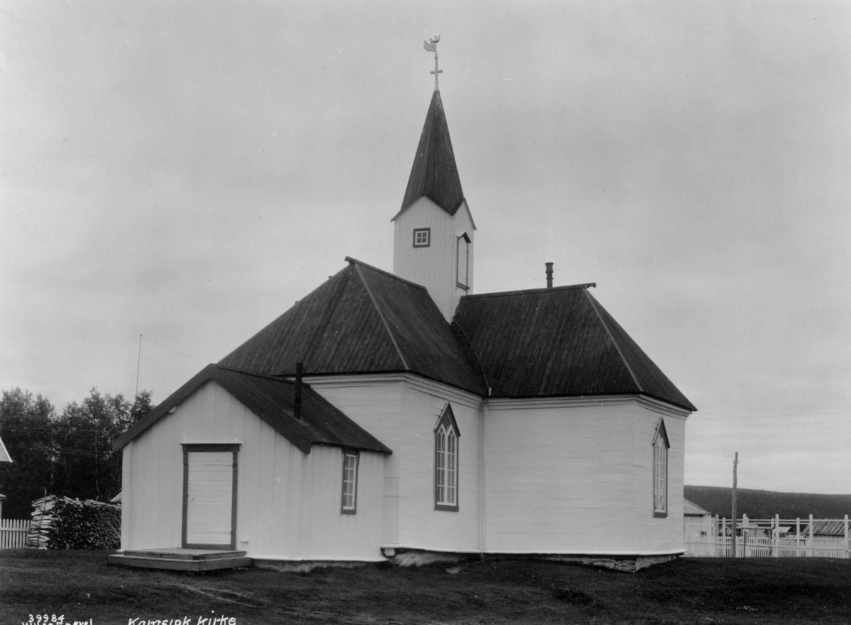 Anders Beer Wilse, Karasjok kirke 1933.