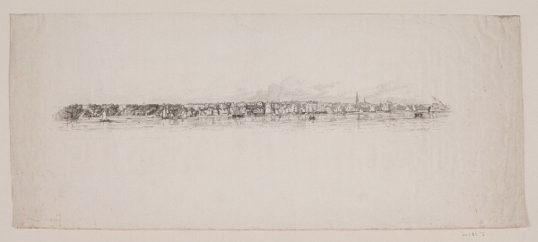 Louis Gurlitt, Prospekt af byen Altona