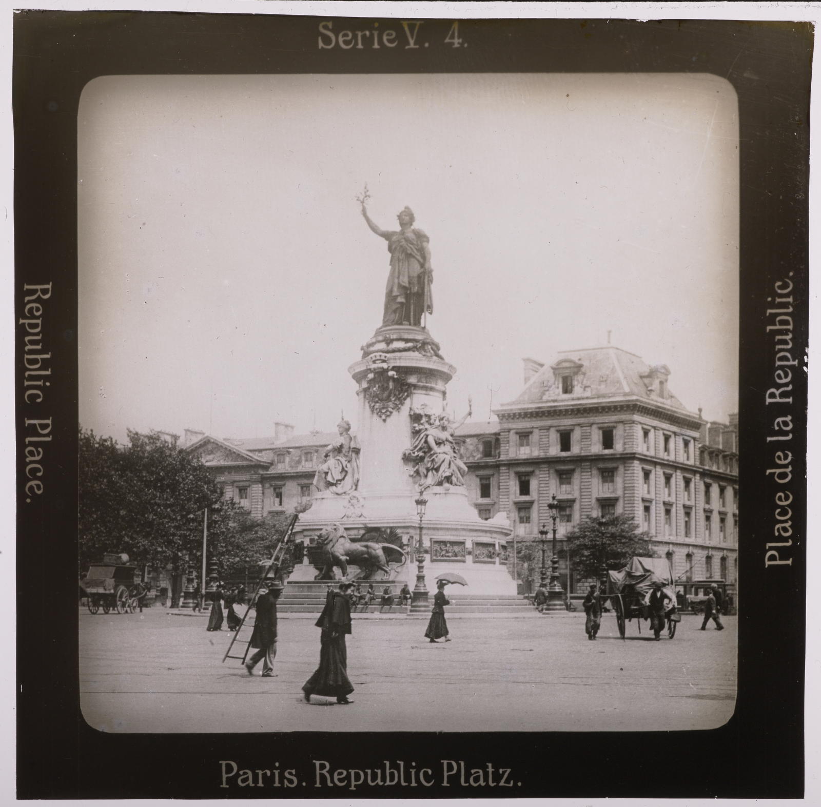 Desconegut, Paris. Republic Platz Projection für Alle