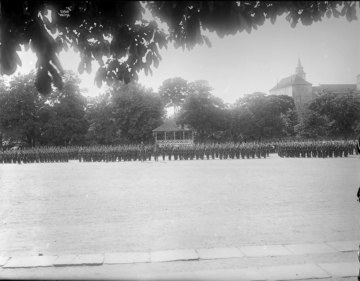 Anders Beer Wilse, Prot: Kristiania Battalion Fæstningen