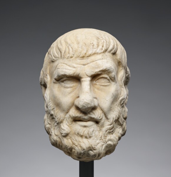 Unknown, Head of a Greek Philosopher or Poet