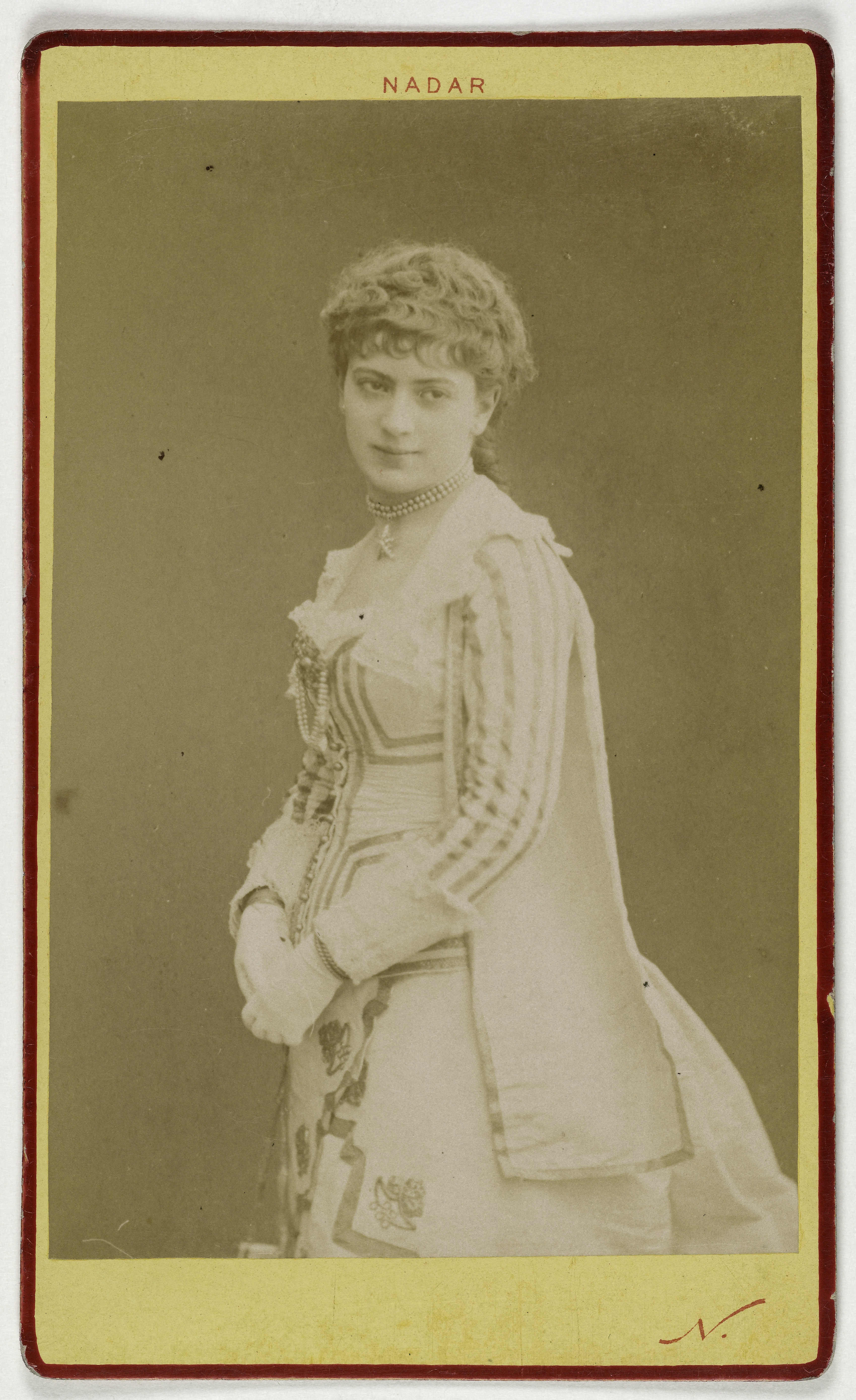 Atelier Nadar, Portrait de Jane Hading, (Jeanne-Alfrédine Tréfouret, 1859-1941), actrice