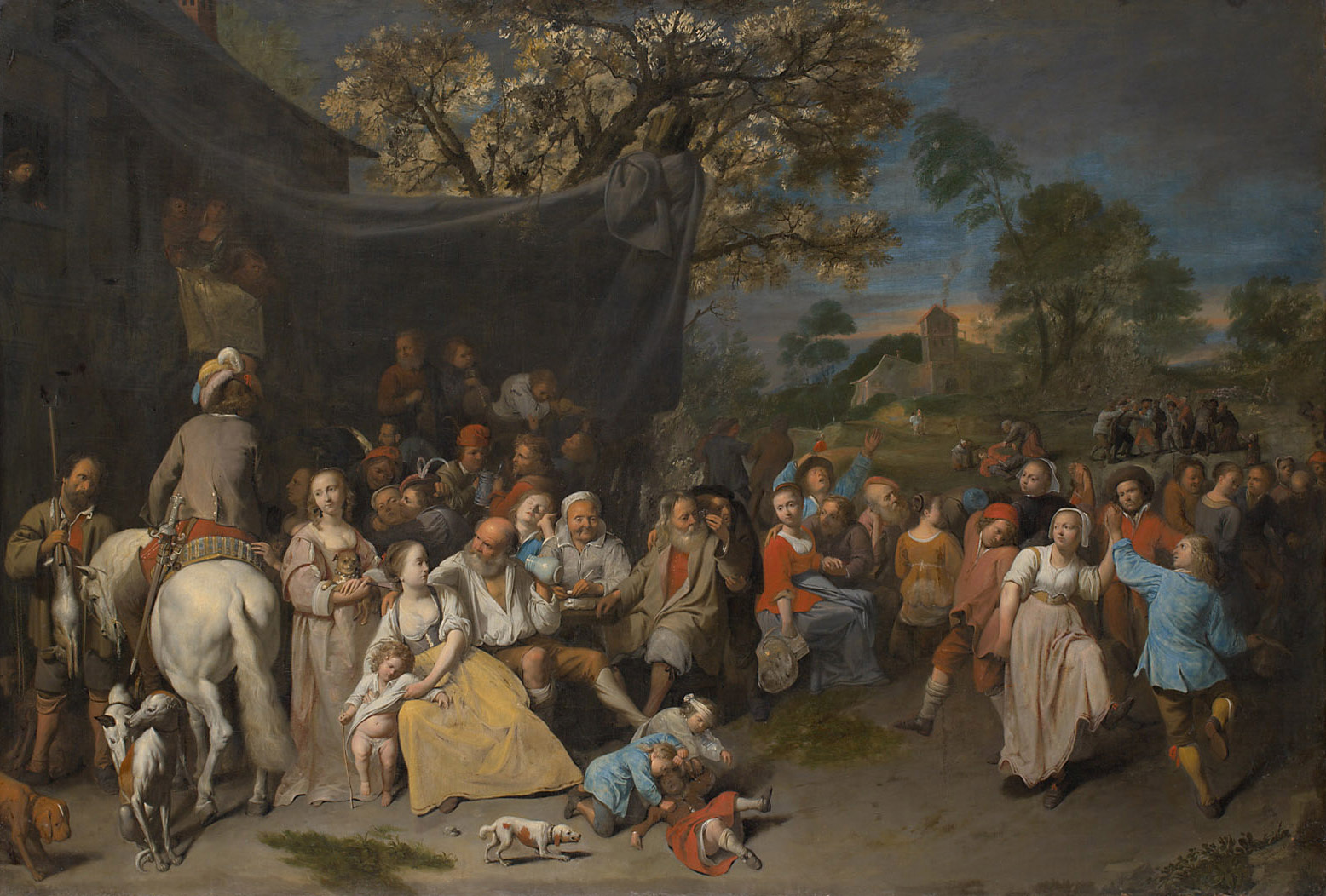 David Ryckaert III, Farmers entertaining themselves (kermess)