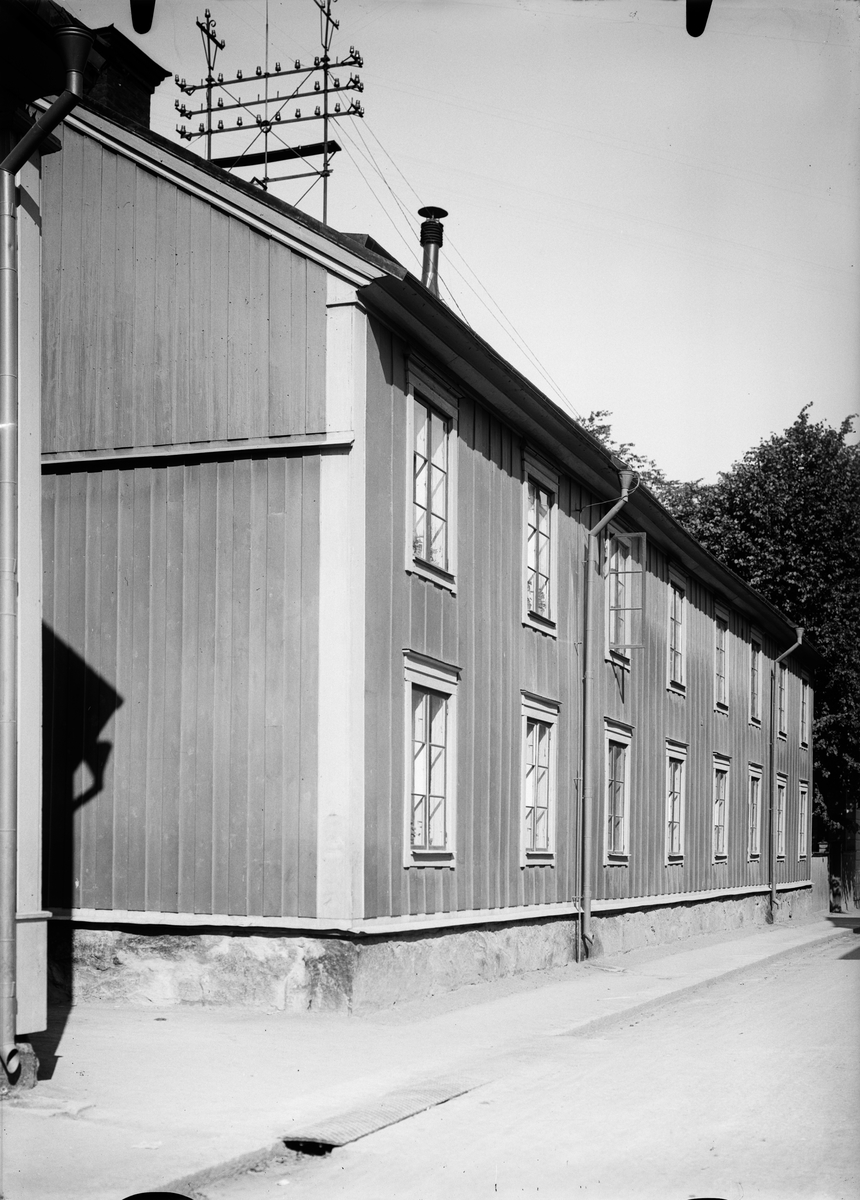 Paul Sandberg, Gamla brandstation, Dragarbrunnsgatan 9, kvarteret Hjorten, Uppsala