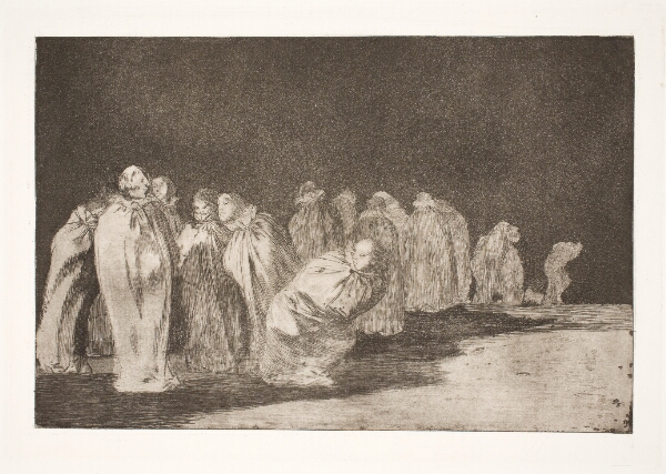 Francisco de Goya, Mændene i sække (Der gemmer sig noget under sækkelærredet / du kan ikke dømme en mand på hans klæder)