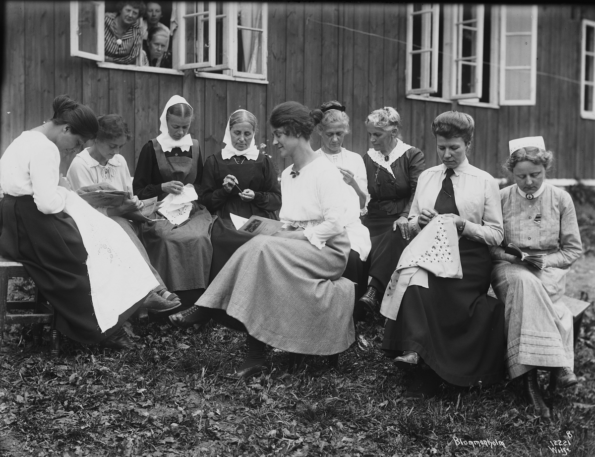 Anders Beer Wilse, Konv: Blommenholm