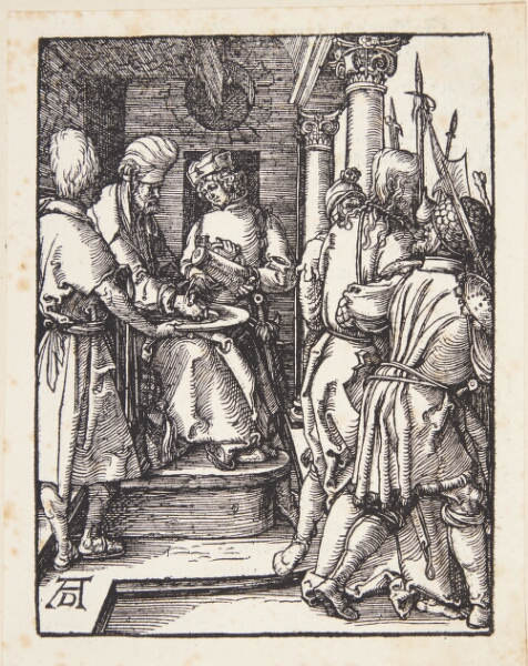 Albrecht Dürer, Pilatus vasker sine hænder