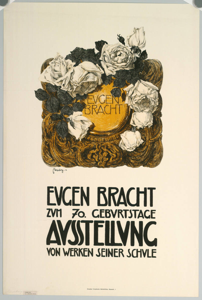 OttoWilhelmMerseburg, EUGEN BRACHT ZUM 70. GEBURTSTAGE; AUSSTELLUNG VON WERKEN SEINER SCHULE
