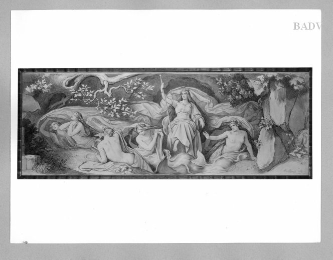 Moritz von Schwind, Die schöne Melusine (Die Töchter des Rhein)