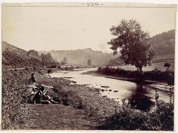 Francis Bedford, The Wye and Symond's Yat. From Rocklands