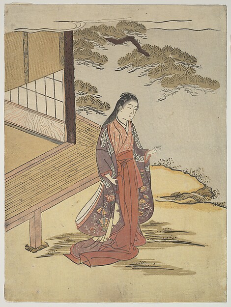 Suzuki Harunobu, Lady Komachi