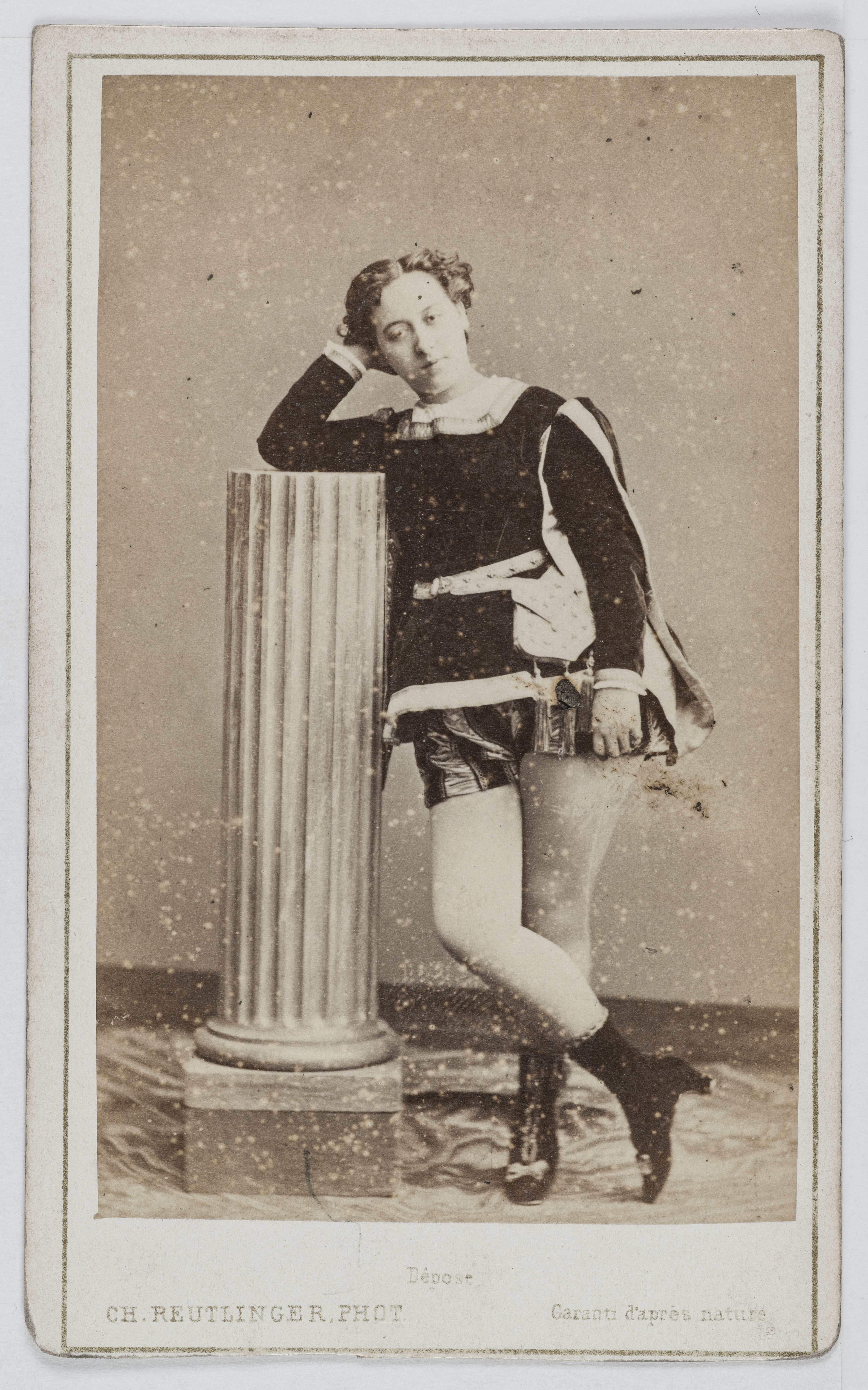 Charles Reutlinger, Portrait de Judith Sylvia, danseuse à l'Opéra.