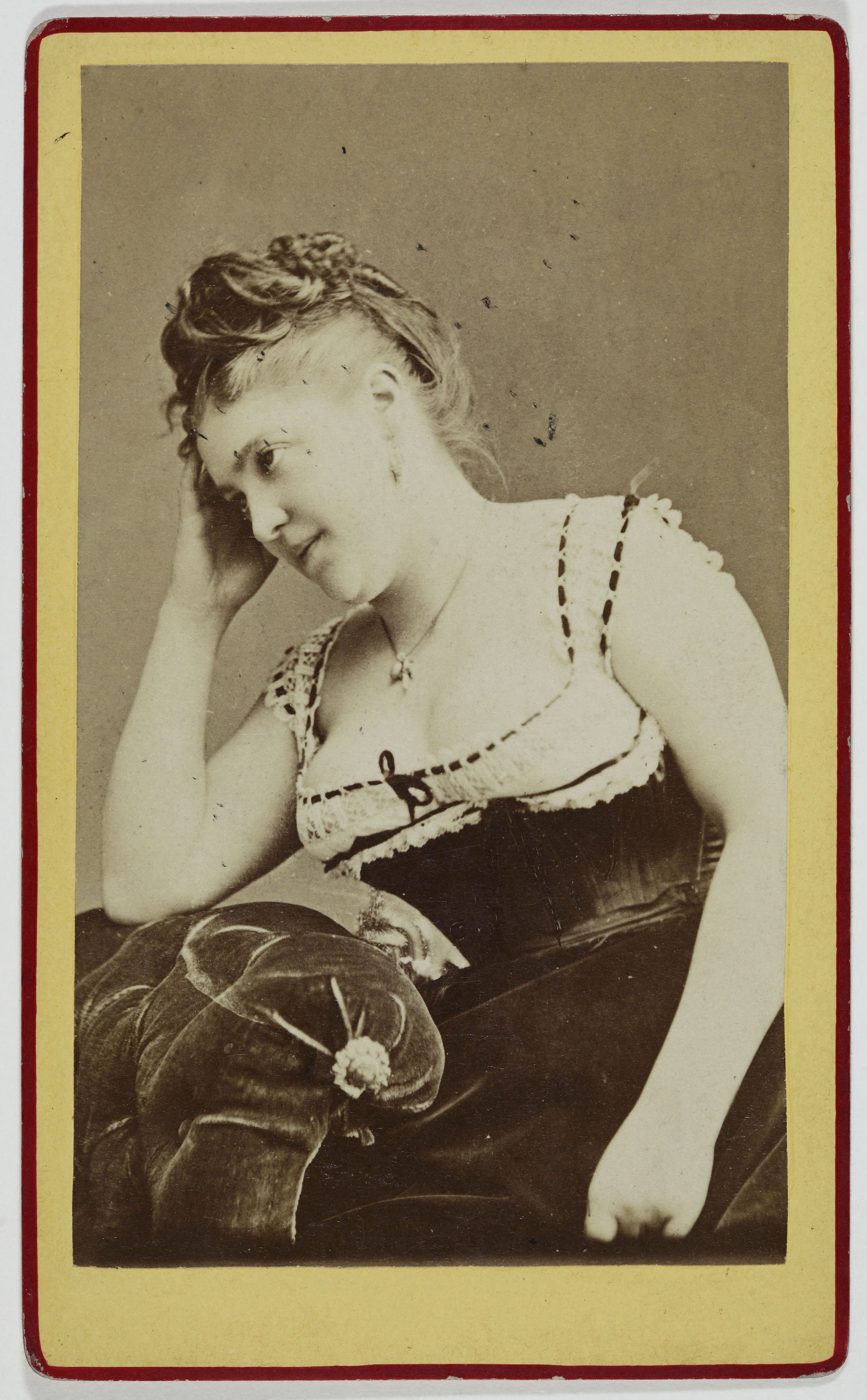 Anonyme, Portrait d'Alfortville, (Blanche, d'), (comédienne)