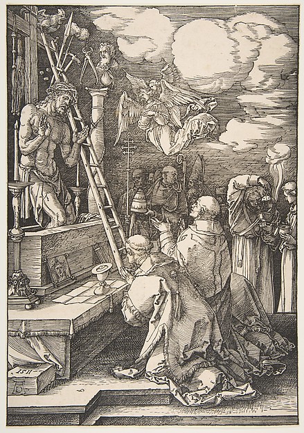 Albrecht Dürer, The Mass of Saint Gregory