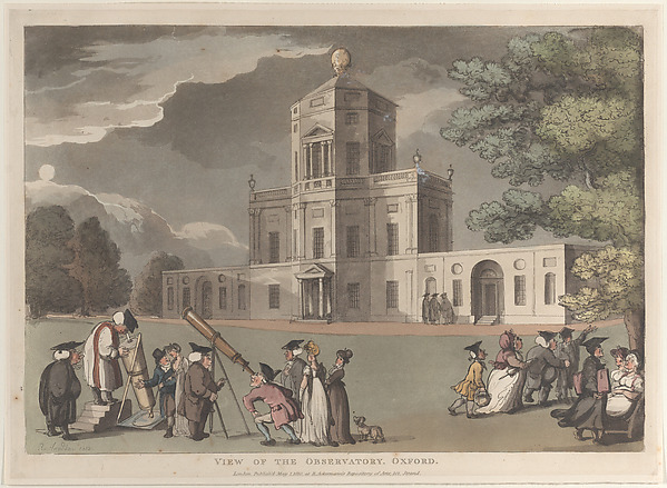 Thomas Rowlandson, View of the Observatory, Oxford