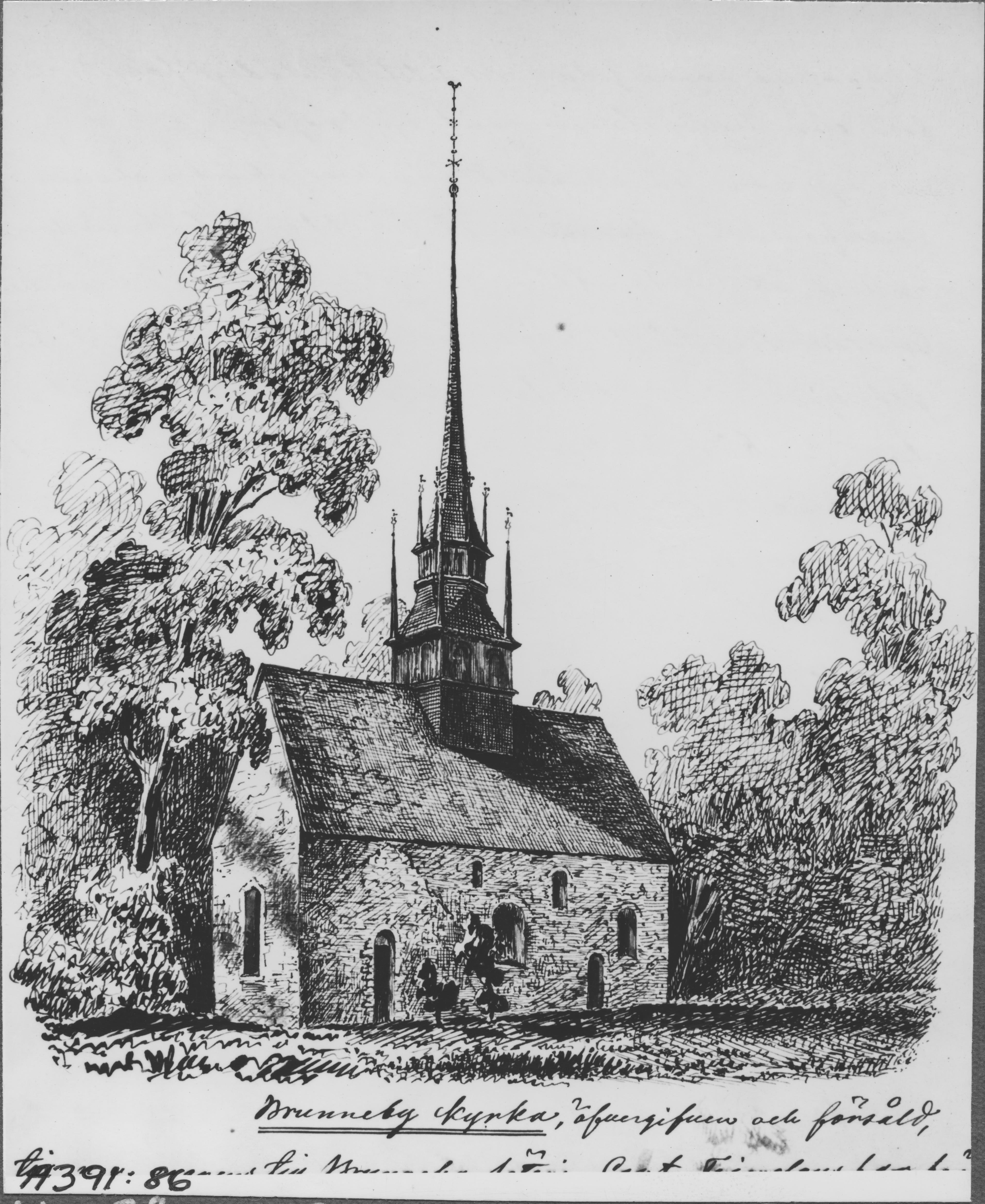 Nils Lagergren, Brunneby kyrka