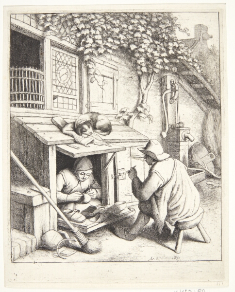 Adriaen van Ostade, Skomageren