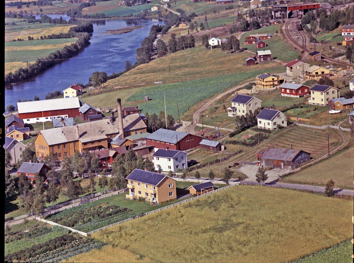 Widerøes Flyveselskap A/S, Oversikt over deler av Alvdal.