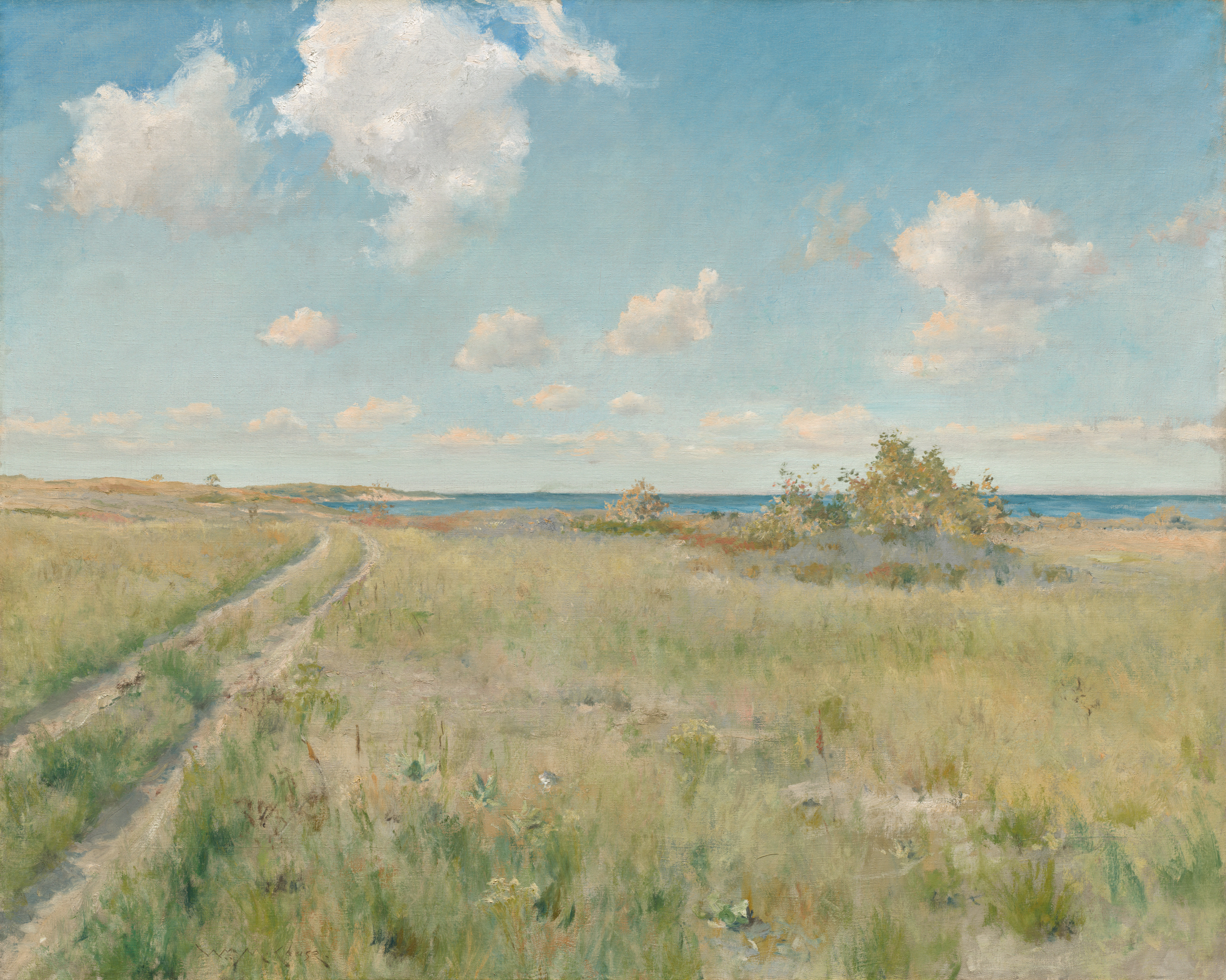 William Merritt Chase, The Old Road to the Sea