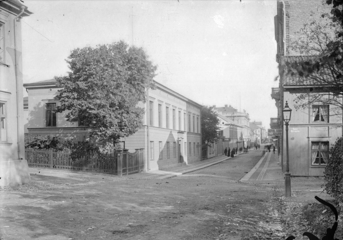 Henri Osti's Fotografiateliér, Stockholms studentnation, Drottninggatan, Uppsala före 1914