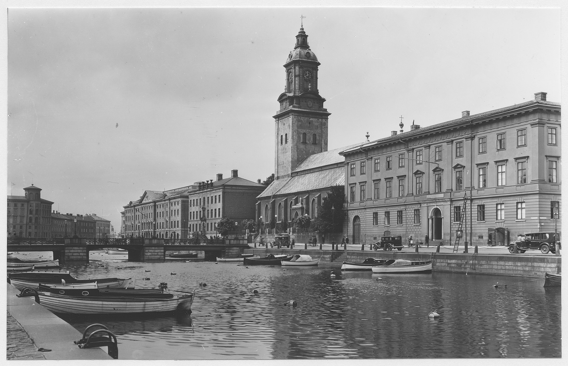 Mårten Sjöbeck, Göteborg, Stora hamnkanalen och Göteborgs rådhus
