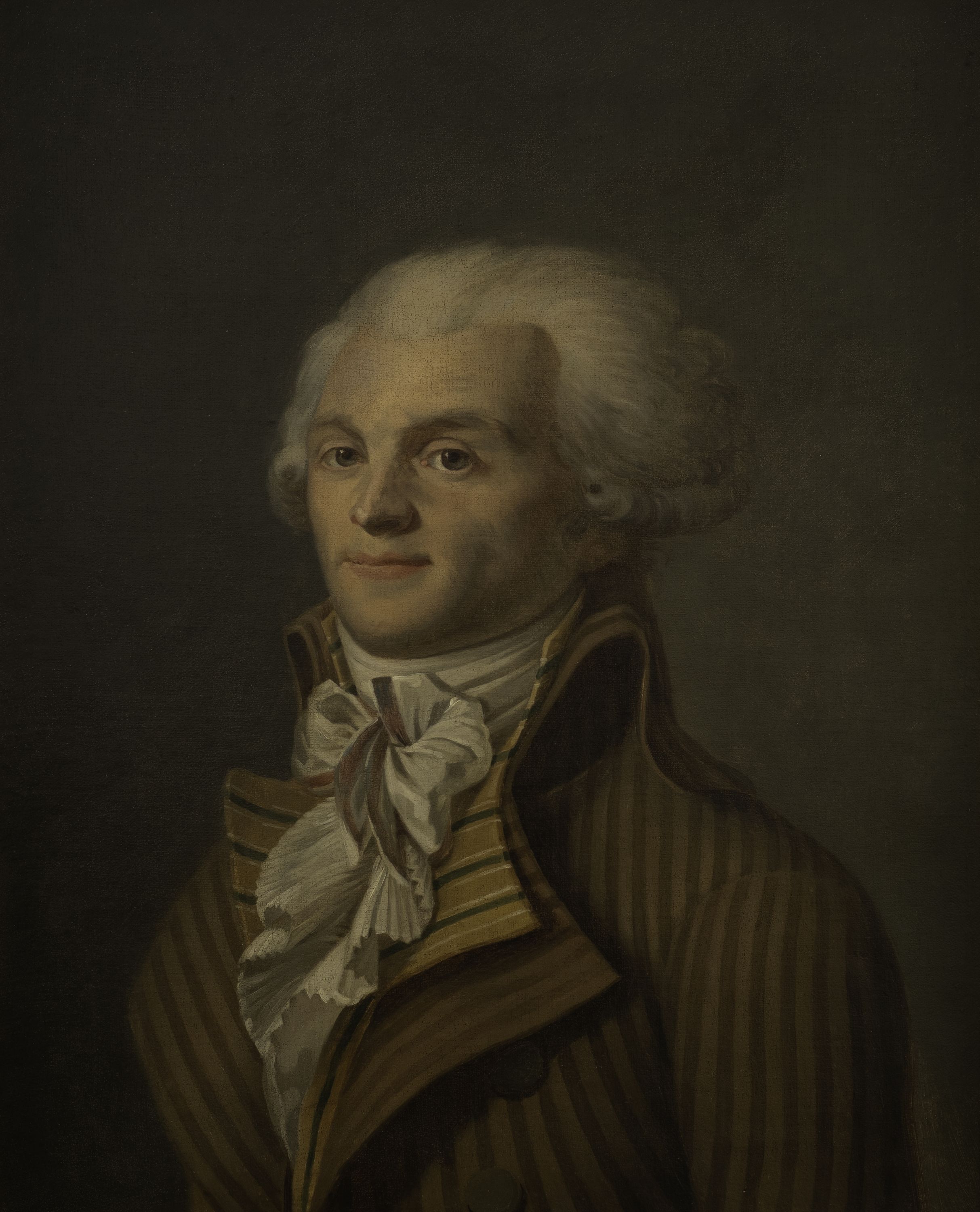 Anonyme, Portrait de Maximilien de Robespierre (1758-1794), homme politique.