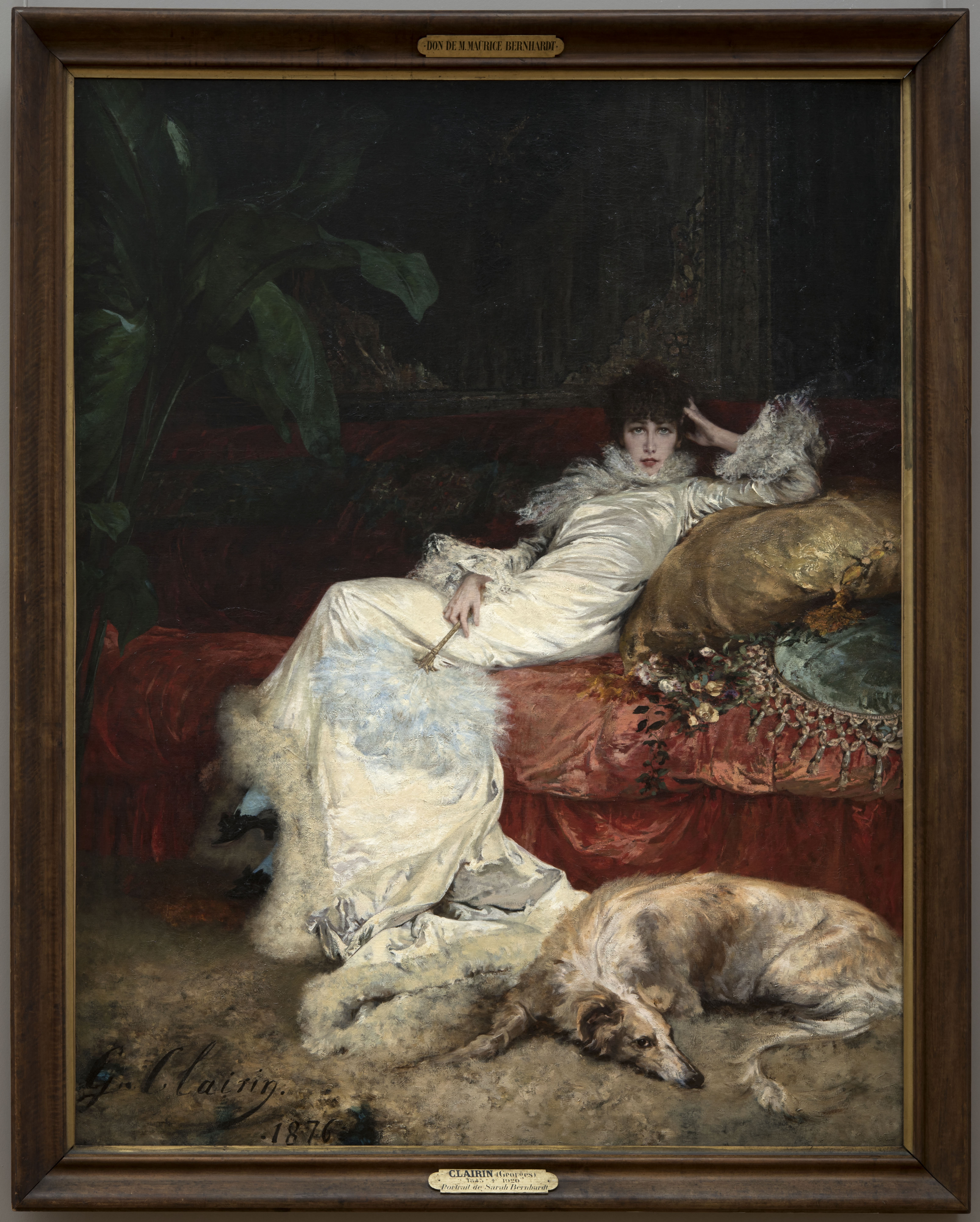Georges Jules Victor Clairin, Portrait de Sarah Bernhardt