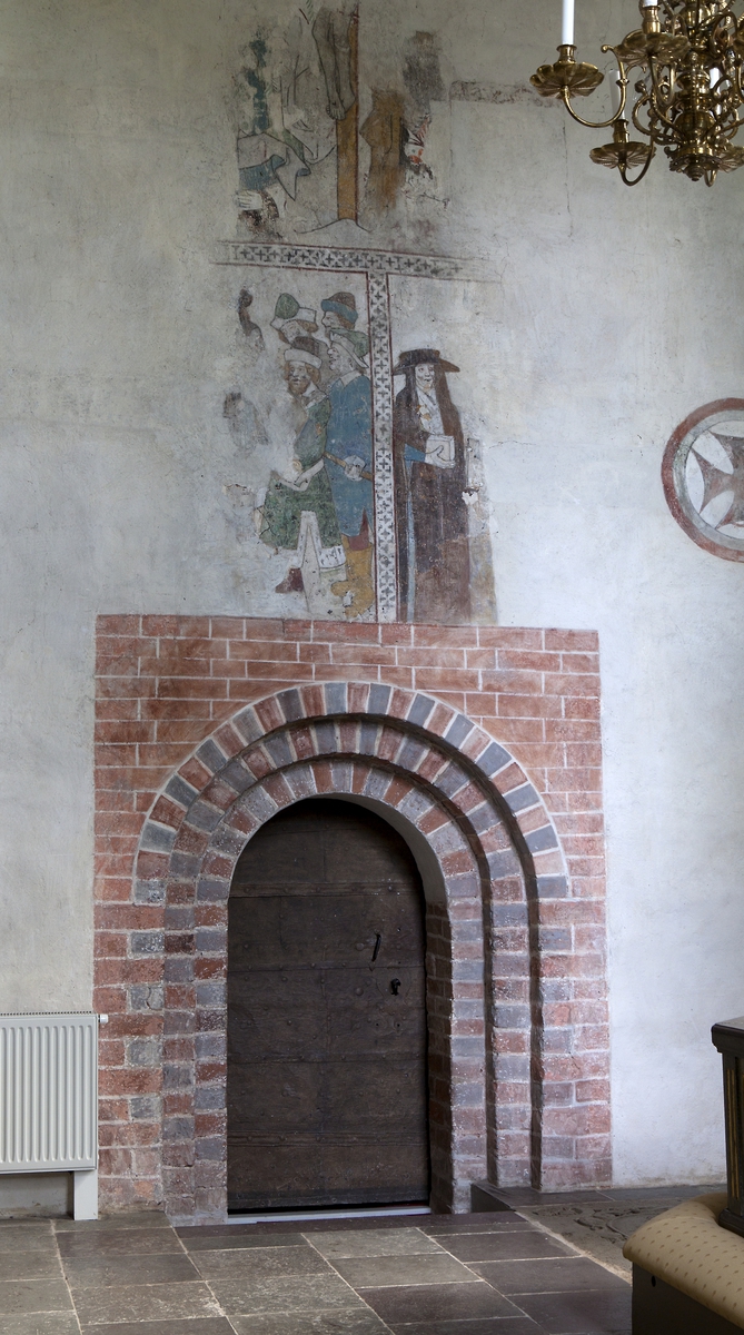 Bengt Backlund, Korets nordvägg, Bälinge kyrka, Uppland 2012