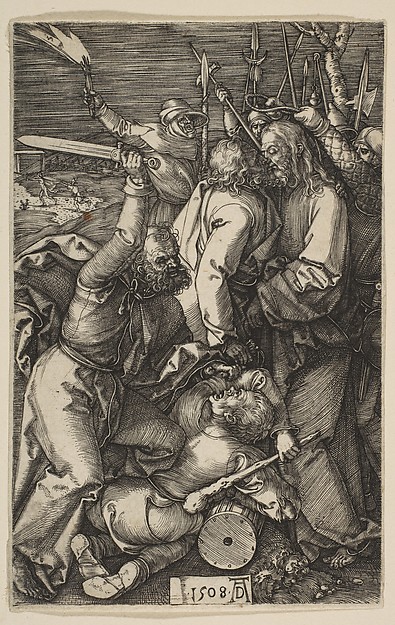 Albrecht Dürer, Betrayal of Christ, from "The Passion"