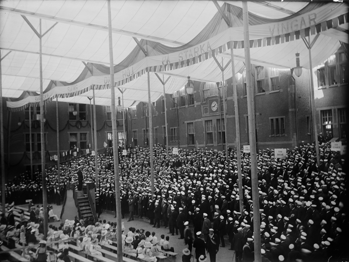 Josef Ärnström, Konsert med stor manskör