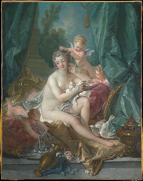 François Boucher, The Toilette of Venus