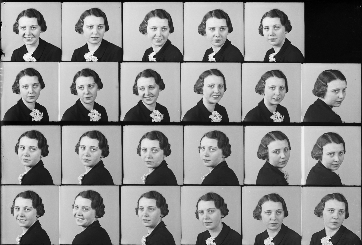 Skötsner-Edhlund, Märta Zetterqvist från Östhammar, Uppland, 1937