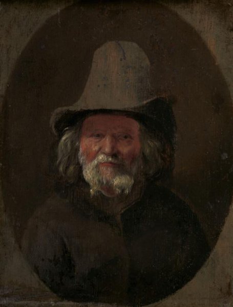 anonymous, Elderly Man, Head and Shoulders