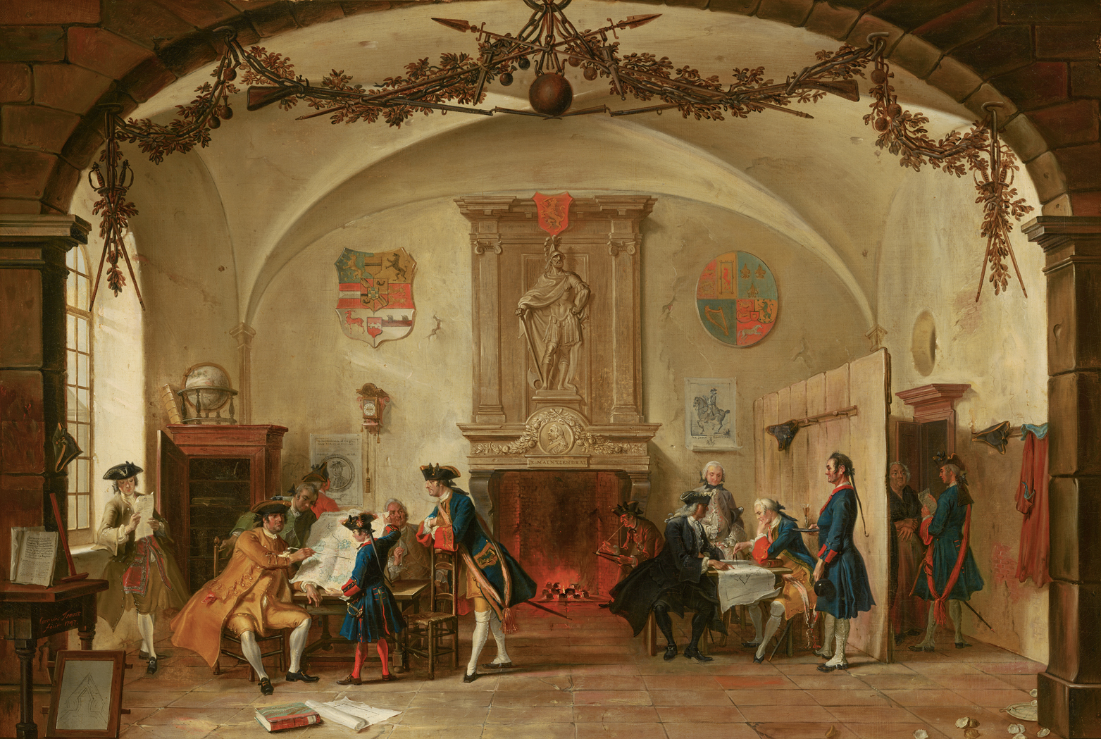 Cornelis Troost, Kortegaarde