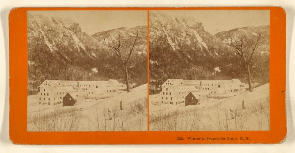 Benjamin West Kilburn, Winter in Franconia Notch, N.H.