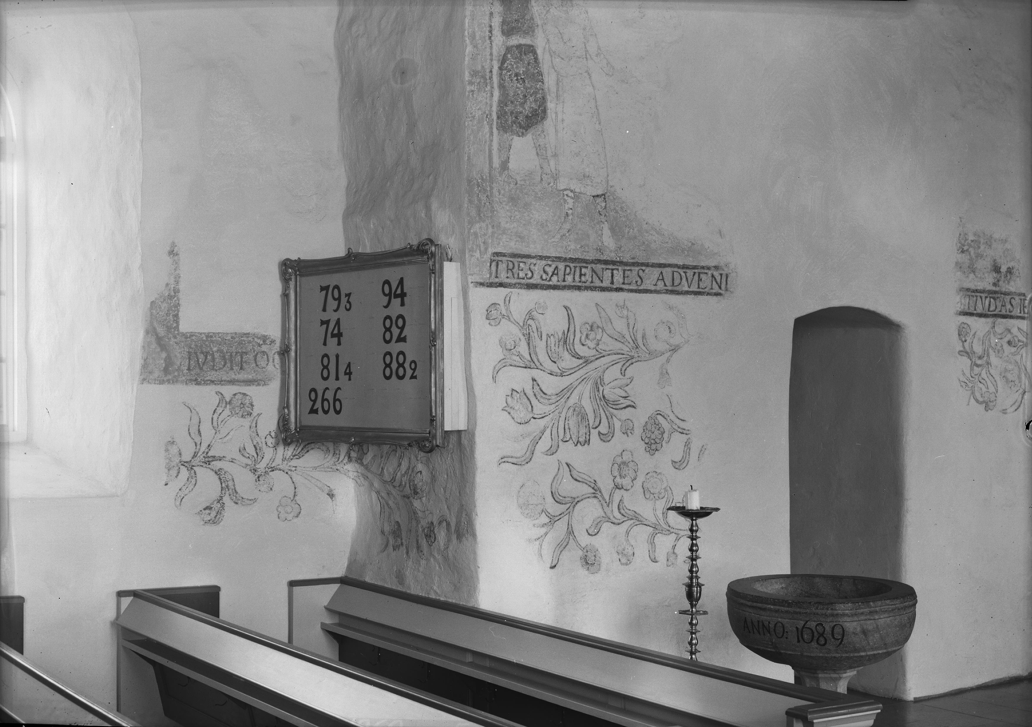 Harald Widéen, Bergums kyrka