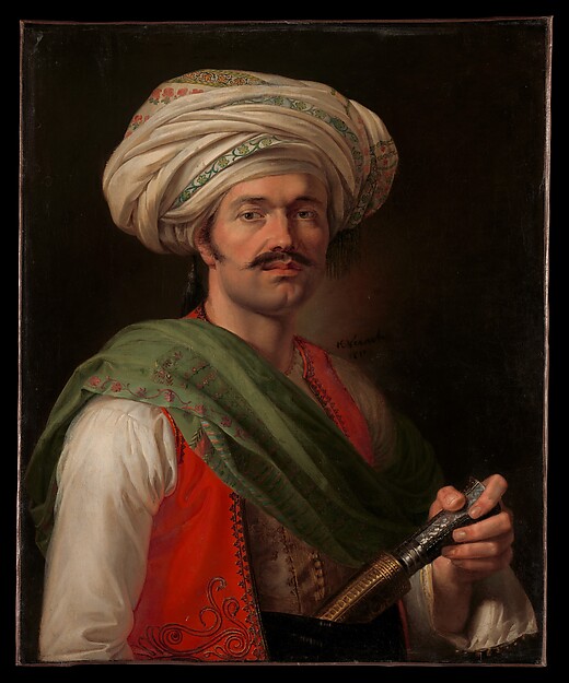 Horace Vernet, Portrait of a "Mamelouk"